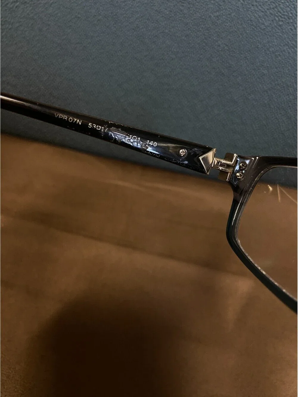 Prada VPR 07N ACF-1O1 Eyeglasses Glasses 53-17-140 w/case FRAMES ONLY